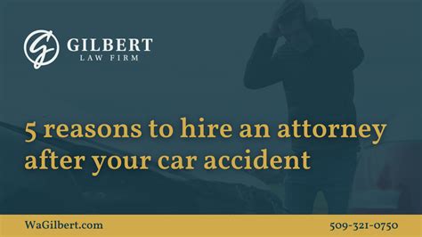 5 Reasons To Hire An Attorney After Your Car Accident In Spokane Washington