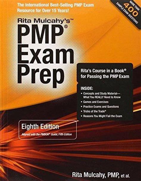 Bol Rita Mulcahy S Pmp Exam Prep 8th Edition 9781932735659