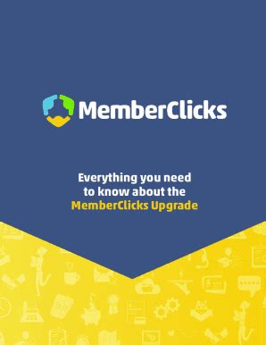 Fillable Online Everything You Need To Know About The MemberClicks