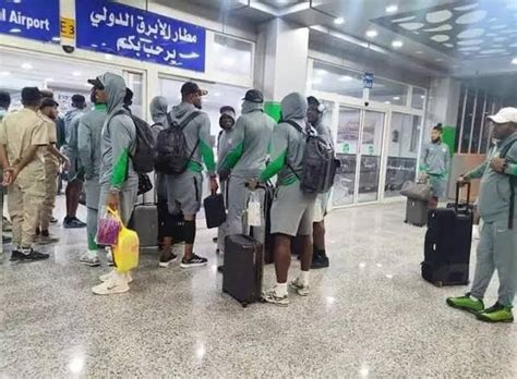 BREAKING Super Eagles Return To Nigeria As Libyan Govt Bows To