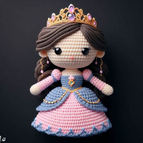 Crochet Princess Olivia Amigurumi Idea - The Amigurumi