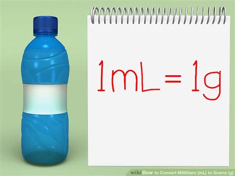 3 Easy Ways to Convert Milliliters (mL) to Grams (g) - wikiHow