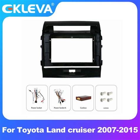 Ekleva Car Frame Fascia Adapter For Toyota Land Cruiser