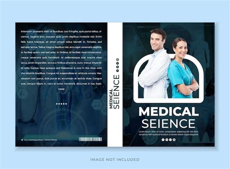 Premium Vector Minimal Vector Medical Book Cover Design