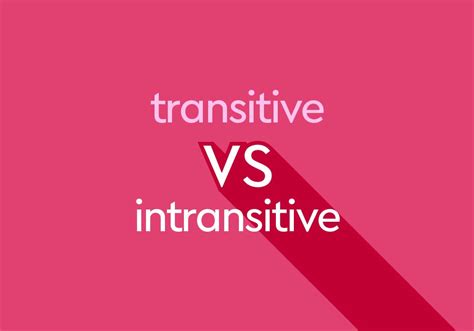 Transitive Verb Vs Intransitive Verb Hot Sex Picture