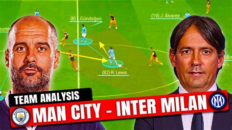 Man City Vs Inter Milan Battle Between Pep Guardiola And Simone