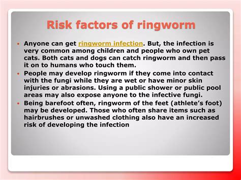 Fungal skin infection (ringworm) | PPTX