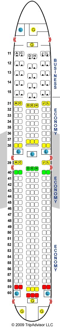 SeatGuru Seat Map Air China