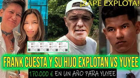 FRANK CUESTA Y SU HIJO ZAPE EXPLOTAN CONTRA YUYEE Y FILTRAN ACUERDO