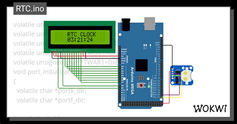 RTC Ino Wokwi Arduino And ESP32 Simulator