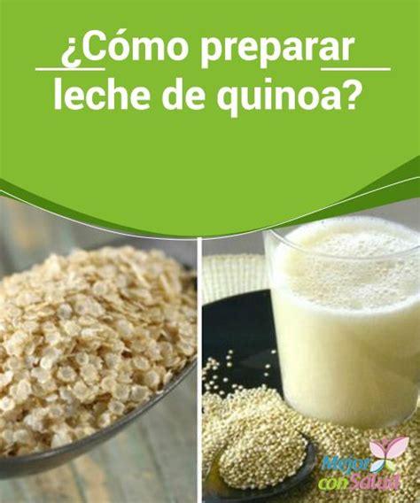 C Mo Preparar Leche De Quinoa Descubre La Receta Y Sus Beneficios