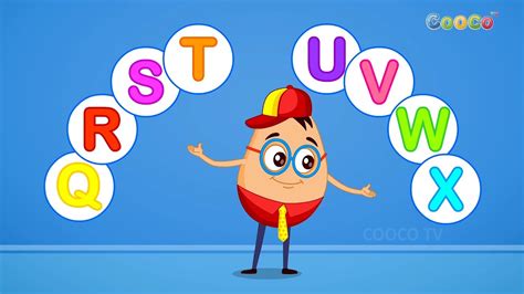 Abc Funny Song With Potatoman A To Z Cooco Tv Nursery Rhymes