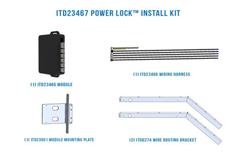 Power Lock ™ Install Kit - In The Ditch Towing Products : In The Ditch ...