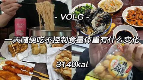 一天随便吃不控制食量体重有什么变化5 Youtube