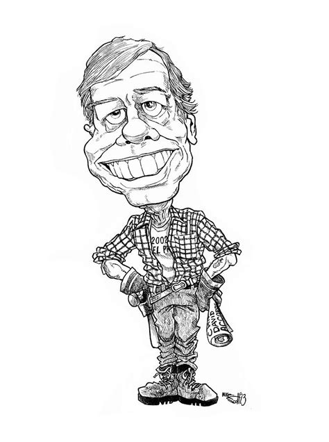 Jimmy Carter Drawing By Mike Scott Fine Art America