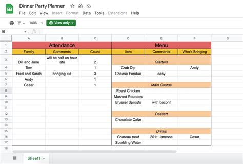 Event Planning Template Google Docs Free Edutechspot