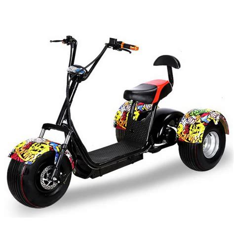 320626/New wide tires Harley electric car / three wheel scooter / three rounds of electric ...