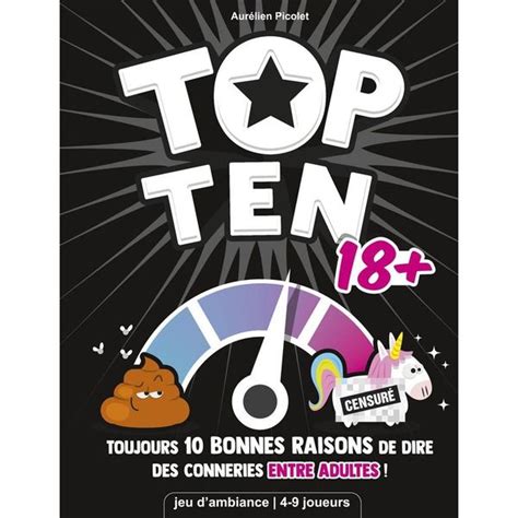 Top Ten 18 Asmodée King Jouet Jeux d ambiance Asmodée