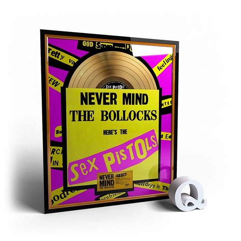 Sex Pistols Never Mind The Bollocks Quality Artworks