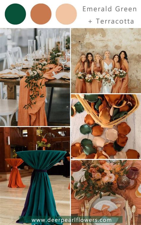 Top Emerald Green Wedding Themes Color Ideas Deer Pearl Flowers