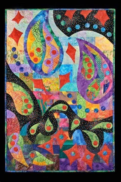 Susan Purney Mark Quilt Paisley Passion