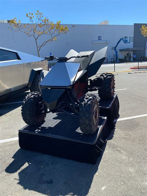 Close look at Tesla Cyberquad electric ATV prototype [Gallery] - Top ...