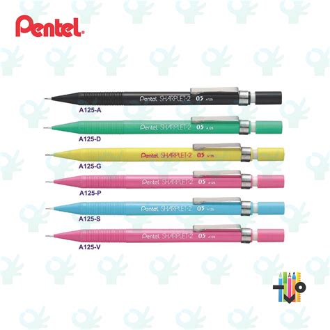 Ofiskita Pentel Automatic Mechanical Pencil Sharplet 2 0 5 A125