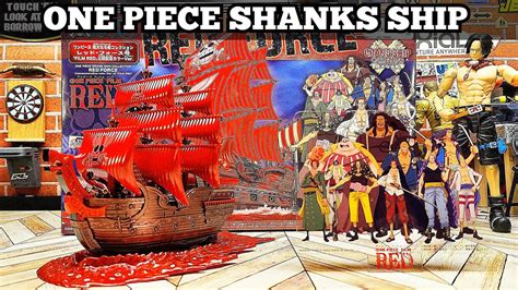 One Piece Bandai Red Force Shanks Ship Unboxing Youtube