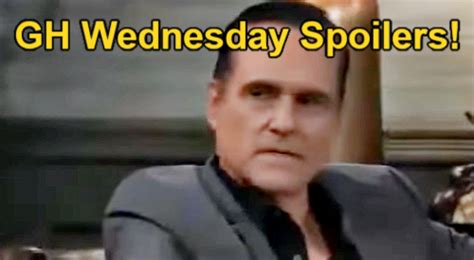 General Hospital Spoilers Wednesday October Sonny Suspects Trouble