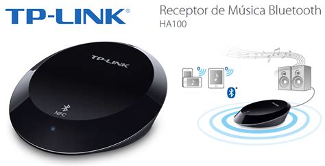 GitExtranet Receptor de Música Bluetooth TP Link HA100