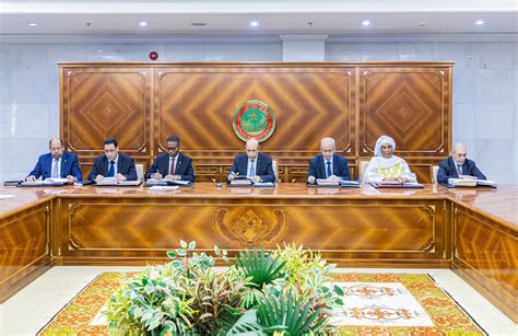 Mauritanie 14 février réunion hebdomadaire du Conseil des ministres