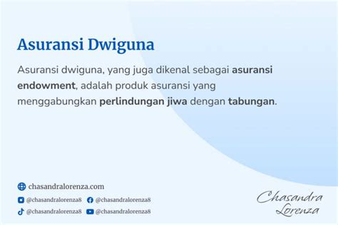 Asuransi Dwiguna Pengertian Manfaat Dan Cara Kerjanya