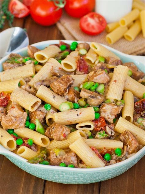 Slow Cooker Creamy Pork Pasta Tatyanas Everyday Food