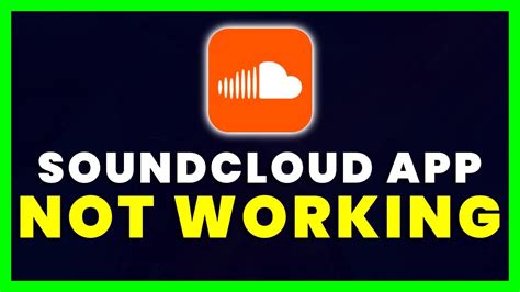 Soundcloud App Not Working How To Fix Soundcloud App Not Working Youtube