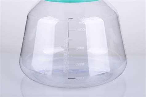 5l Polycarbonate High Efficiency Erlenmeyer Flasks Mbp Inc