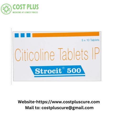 Citicoline Tablet Mg Strocit Plus Tablet Latest Price