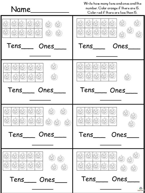 Bundles Of Tens And Ones Worksheets