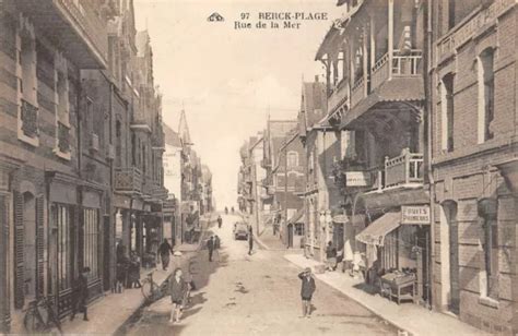 Cpa Berck Plage Rue De La Mer Eur Picclick Fr