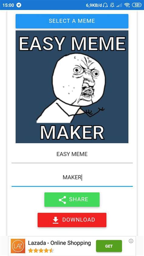 Easy Meme Maker APK für Android herunterladen