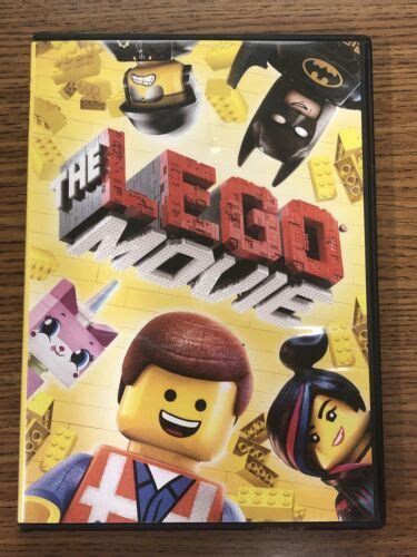 The Lego Movie DVD Digital HD Widescreen DVD Chris Pratt Will Ferrell