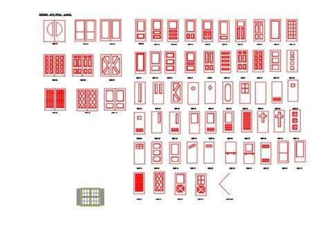 Aberturas En Autocad Descargar Cad Gratis Kb Bibliocad