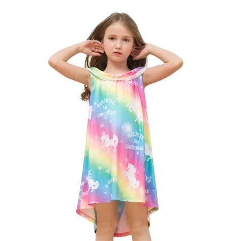 Rainbow Unicorn Princess Dress | Unilovers