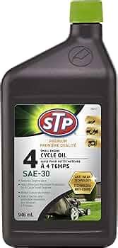 Stp Premium Small Engine Cycle Oil Sae Fluid