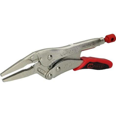 KS TOOLS 115 2034 Pince étau à bec long avec système douverture