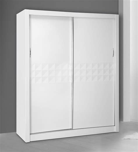 Buy Theia 2 Door Sliding Wardrobe In Gloss White Colour At 46 Off By