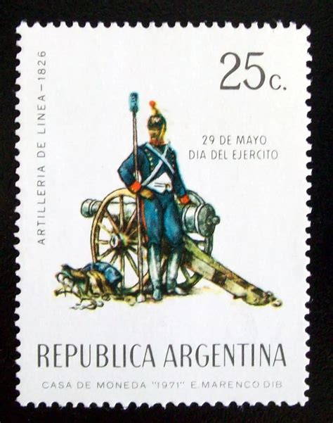 Postal Antigua Argentina Ejercito Artilleria Ejercicios Mebuscar