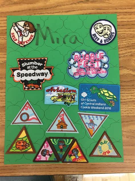 Inventive Ways To Display Girl Scout Badges And Patches All Things Girl Scouts