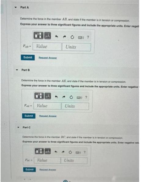 Solved SetP 6 4kN P2 8 7kN Figure 1 Determine The Force In Chegg