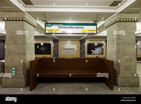 Stazione Della Metropolitana Sotterranea Di U Bahn Immagini E