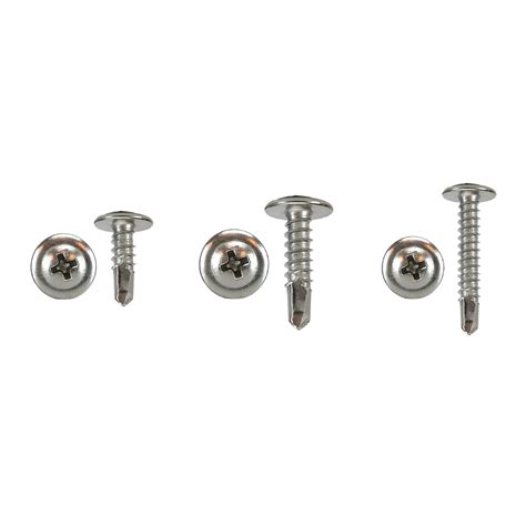 Buy Truss Head Self Drilling Screw, Metal Stud Screws #8 x 1" Phillips ...